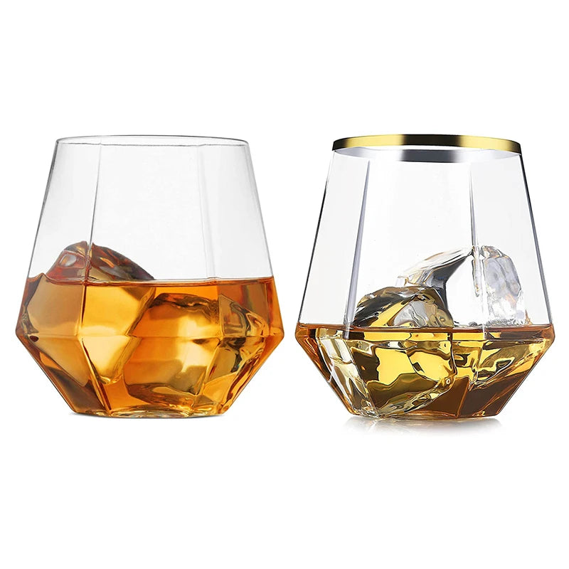 360ml Wedding Wine Glasses Drinkware Transparent Cocktail Glass Party Bar Club Drinking Tools Tea Coffee Mug