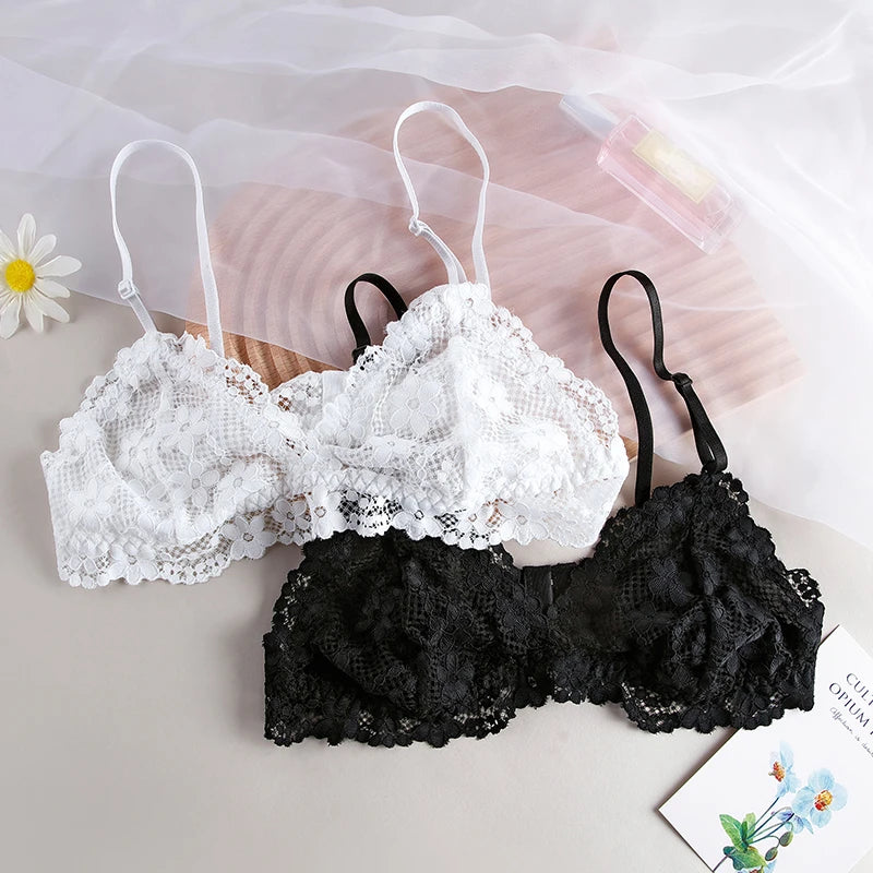 1Pcs Lace Bra For Woman Thin Transparent Sexy Underwear Female Lingerie Women's Bralette For Ladies 2023 NEW SALE