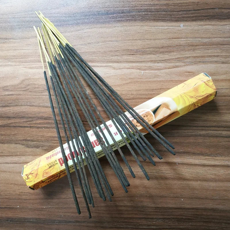 Y Nag Champa Indian Incense Sticks 1 Small Box Sandalwood Patchouli Coffee Jasmine Stick Incenses Coco Scents for Home