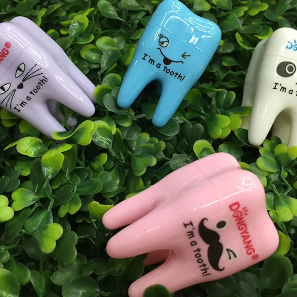 Kawaii Teeth Shape Pencil Sharpener Creative Pencil Cutting Tool Student Stationery Gift Makeup Tool Office School Supply