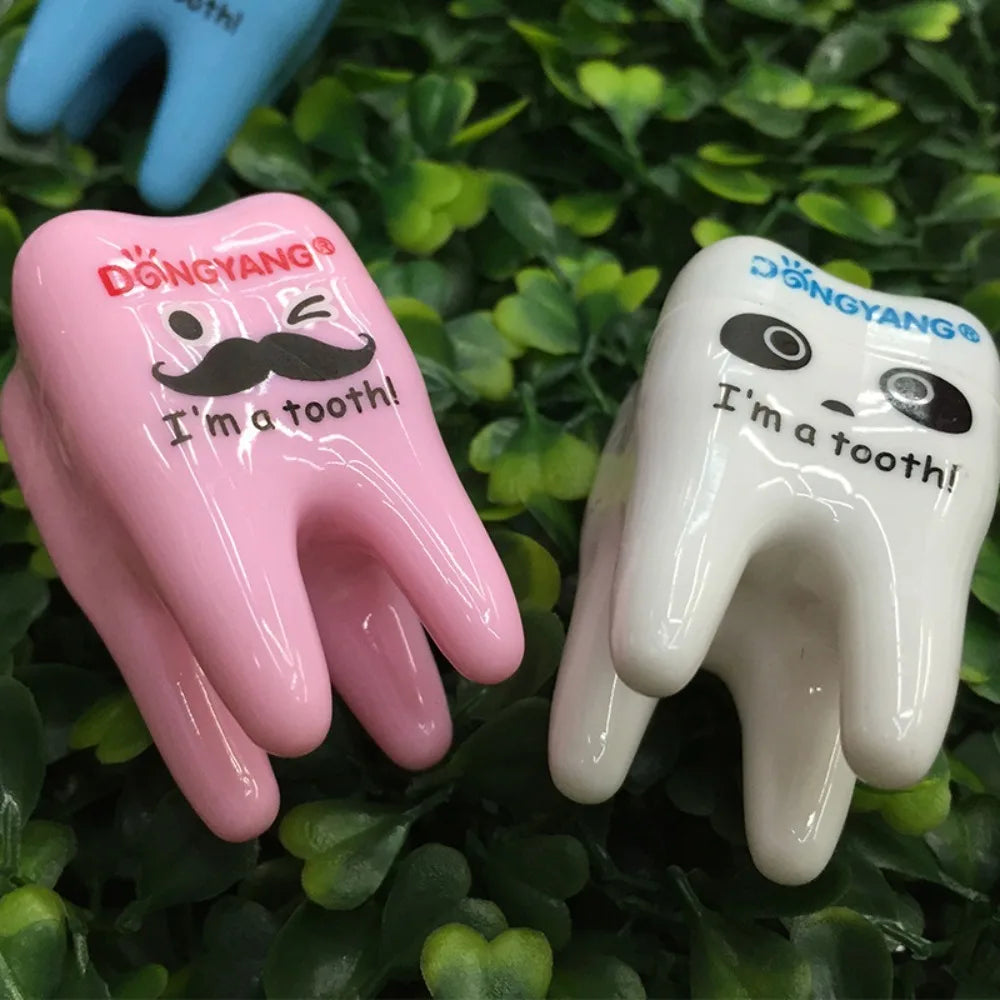 Kawaii Teeth Shape Pencil Sharpener Creative Pencil Cutting Tool Student Stationery Gift Makeup Tool Office School Supply