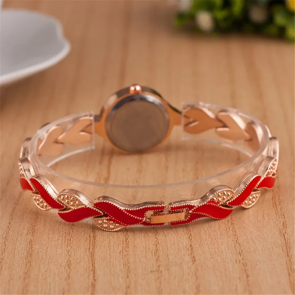 New Fashion Rhinestone Watches Women Luxury Brand Stainless Steel Bracelet watches Ladies Quartz Dress Wristwatches reloj mujer