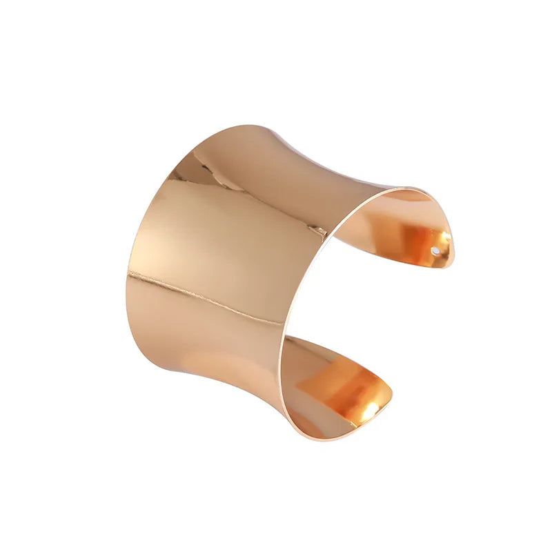 Round Shape Metal Bracelet European And American Style Personalized Fashion Bracelet Ladies Girls Travel Wedding Accessories
