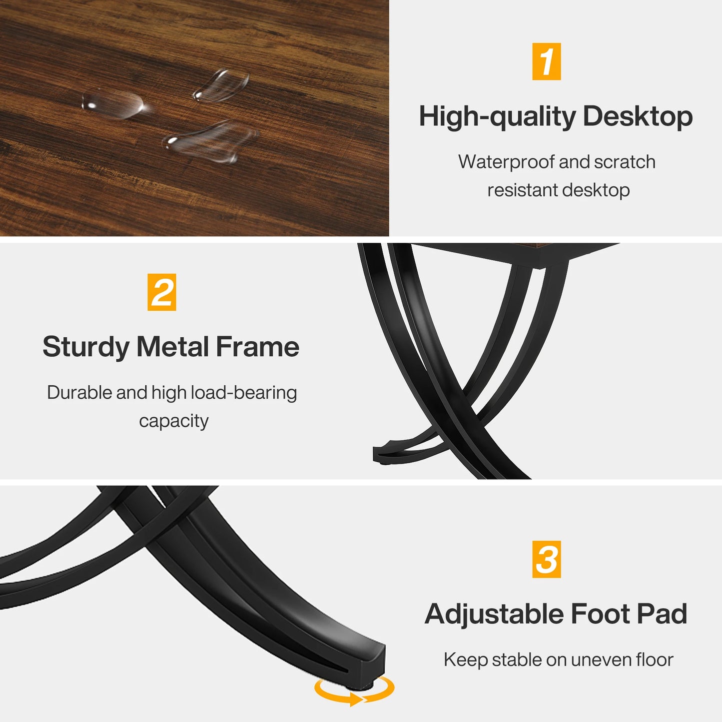 Tribesigns 2-Person Home Office Desk,78.7-Inch Extra Long Desk,Large Double Computer Desk for Home Office, Work Desk