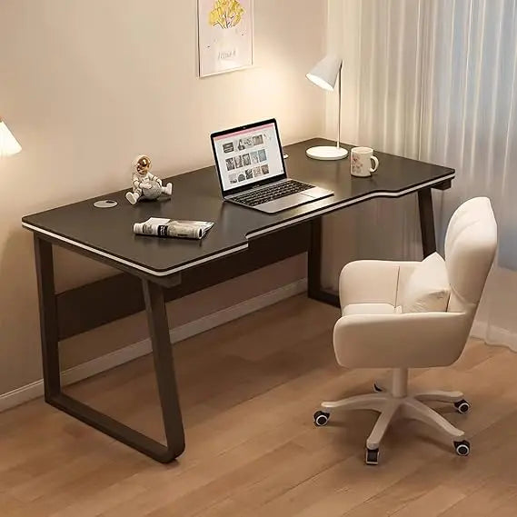 Gaming Desk Computer Writing Table Student Art Modren Simple Style PC Wood Suitable for Home.