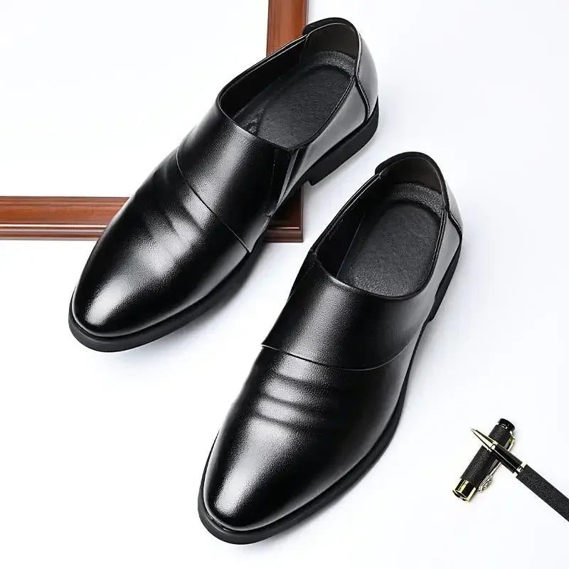 Men's Shoes Men's Height Increasing High Heels Dress Shoes Office Sports Luxury Men's Shoes