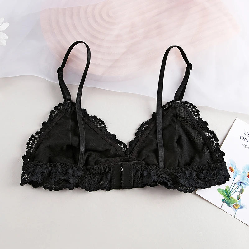 1Pcs Lace Bra For Woman Thin Transparent Sexy Underwear Female Lingerie Women's Bralette For Ladies 2023 NEW SALE