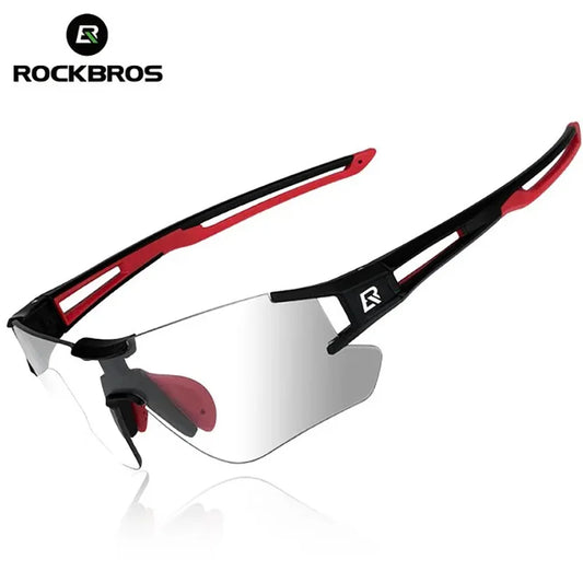 ROCKBROS Photochromic Cycling Glasses Sports Men's Sunglasses Bike Bicycle Glasses MTB Road Cycling Eyewear Protection Goggles