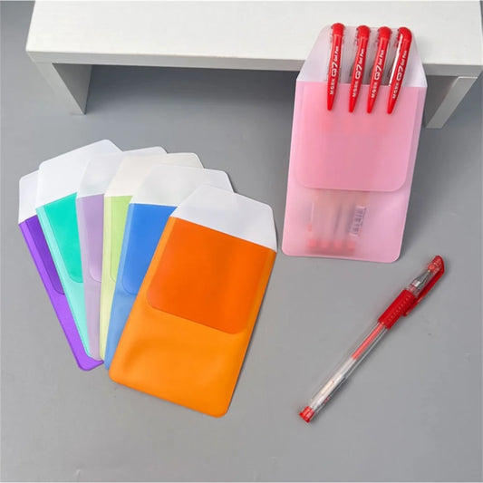 Pvc Pencil Bags For Clothes Pocket Doctor Nurse Staff Leak-Proof Pen Pouch Hospital Office Business Pen Holder Pencil Case