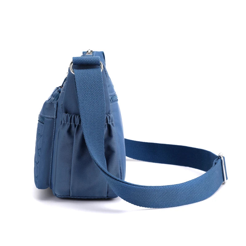 2024 New Women Shoulder bag High Quality Thread Female Messenger Bag Ladies Nylon CrossBody Bag Girls Tote Handbag Bolsos Mujer