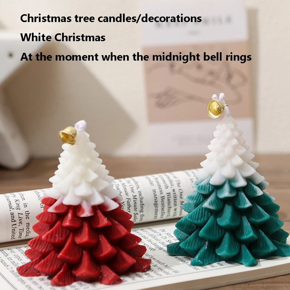 Christmas Tree Aromatherapy Candle Wholesale Gift Box Set Christmas Gift DIY Atmosphere Decoration Design Christmas Candles