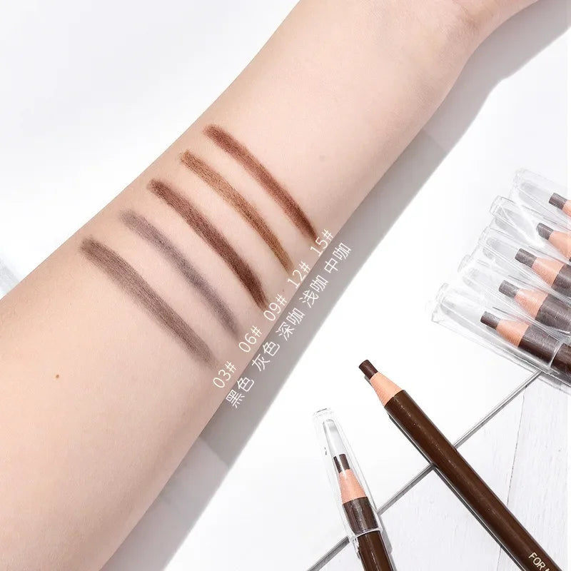 1/3/5pcs Pull Wire Eyebrow Pencil Makeup Eyebrow Enhancers Cosmetic Art Waterproof Tint Stereo Types Coloured Beauty Tools