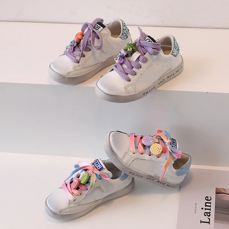 Tenis Children Sport Shoe Spring New Fashion Comfortable Kids Girls Boy Non-slip Casual Sneakers Young Childrenкроссовки женские