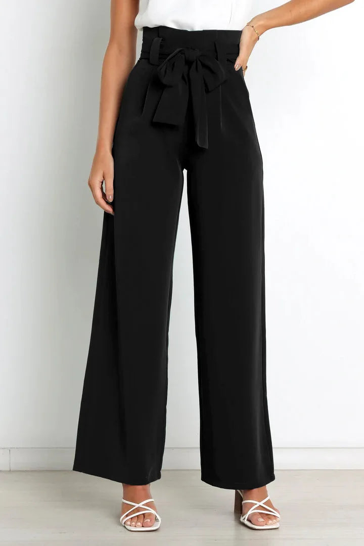 High Waist Loose Wide Leg Pants for Women Spring Autumn Female Dress Pant White Suits Pants Ladies Long Trousers Casual Pants