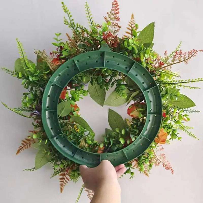 17.72 Inch Fall Decoration Thanksgiving Wreath Artificial Pumpkin Wreath For Front Door Festival Celebration Decoration ornament