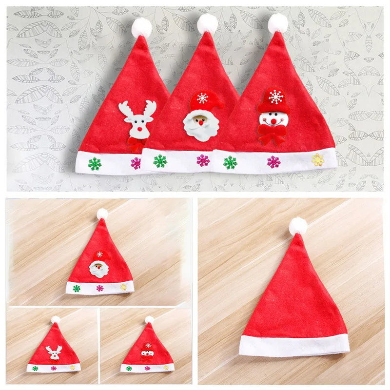 Christmas Decorations Holiday Gifts Christmas Hats Cute Winter Warm Plush Wholesale Disposable Items For Men And Women  Present