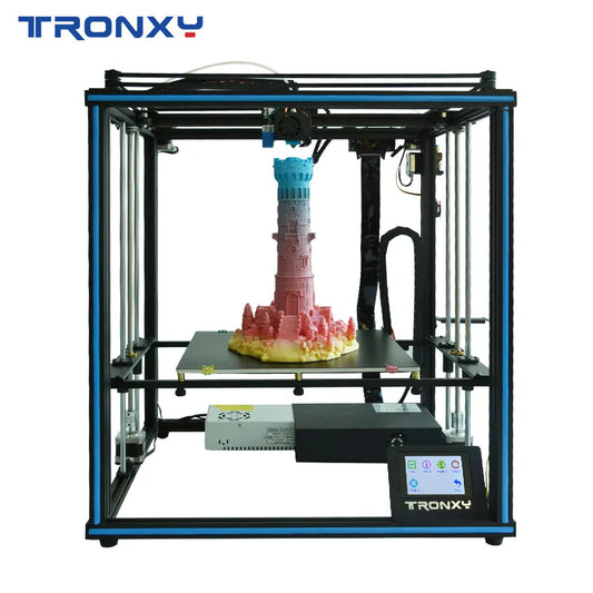 TRONXY X5SA DIY Upgrade DIY 3D Printer Kit 330*330*390mm print size High Precision 3d Printer Touch Screen 3D Printer Kit
