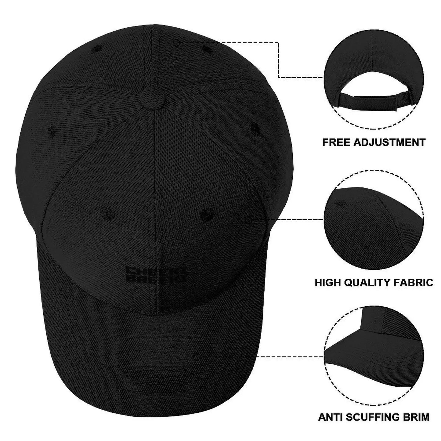 Cheeki Breeki(Tarkov, S.T.A.L.K.E.R.) Baseball Cap derby hat Vintage Fashion Beach Dropshipping Baseball For Men Women's