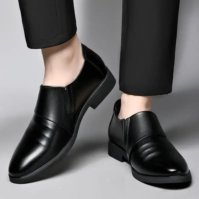 Men's Shoes Men's Height Increasing High Heels Dress Shoes Office Sports Luxury Men's Shoes