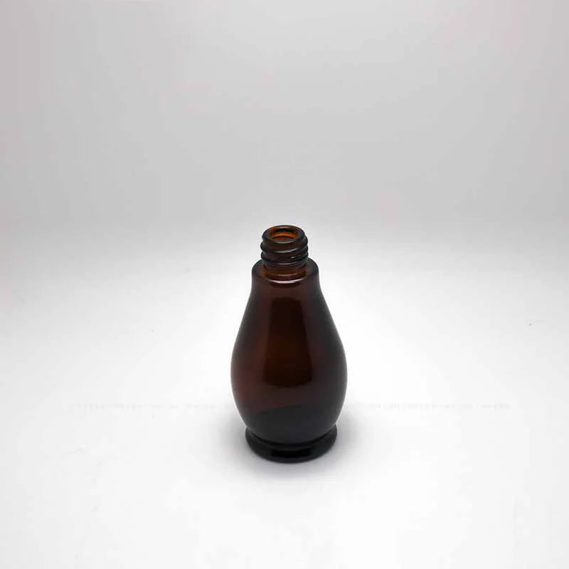 10-100ml Empty Dropper Bottle Amber Essential Oil Glass Aromatherapy Liquid Brown Drop For Massage Pipette Refillable Bottles