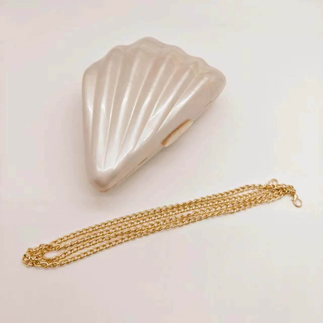 Acrylic Box Clutches Shell Pearl Evening Party Girl Lady Party Handbag And Purse Brand New Beach Wedding Gift Bag Ins Pvc Purse