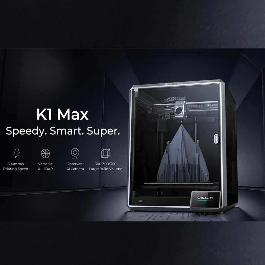 CREALITY 3D Printer K1SE/ K1C / K1MAX 3D Printer 600MM /S Dual-gear Direct Drive Extruder K1 MAX Printer