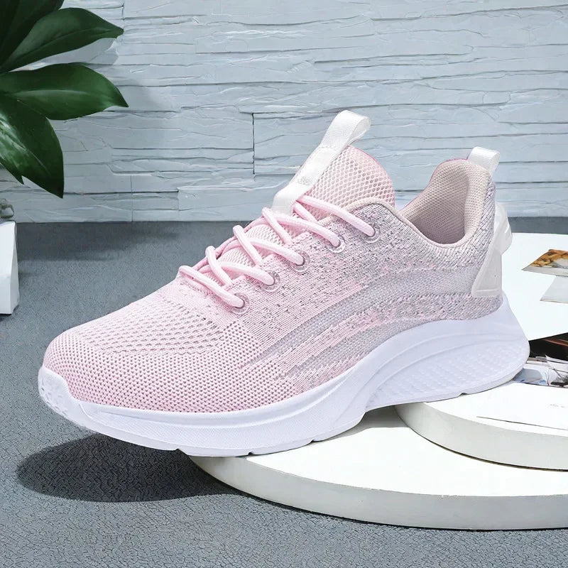 Skechers Women Sneakers Sneskers Tennis Shoes Fasion Shoes Women Summer 2024 Sequins Women's Platform Espadrilles Aqua Tennis