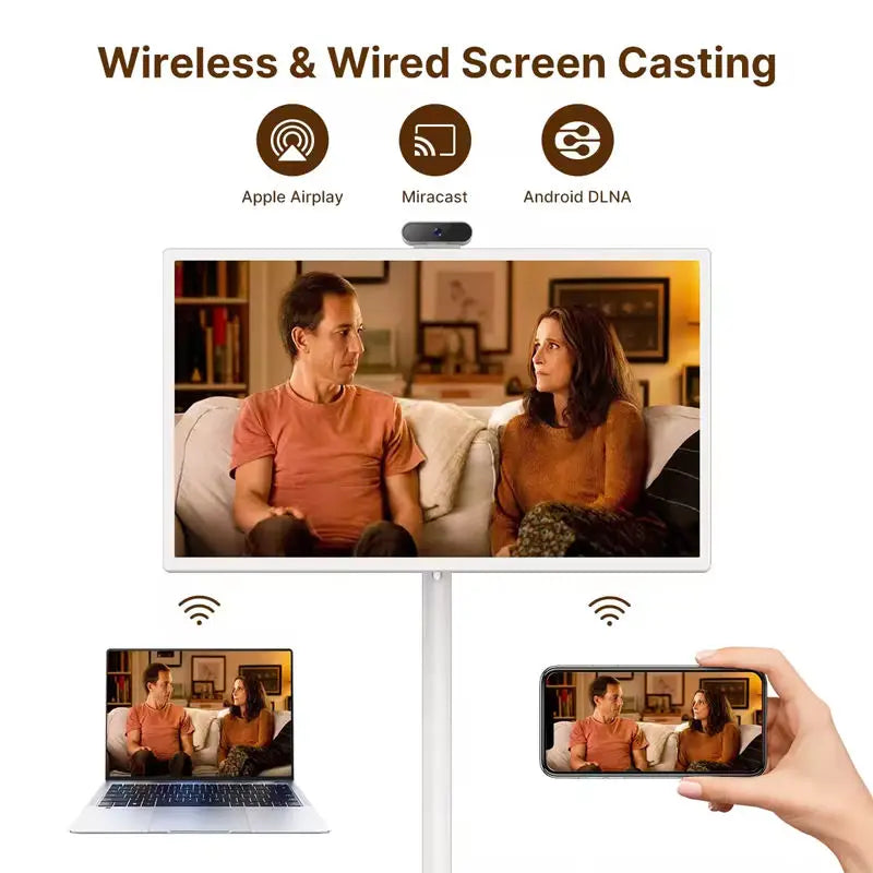 TV Screen Ips Display Android Smart Touch Screen Smart Television Usb Wifi Portable TV Standbyme E LCD Monitor