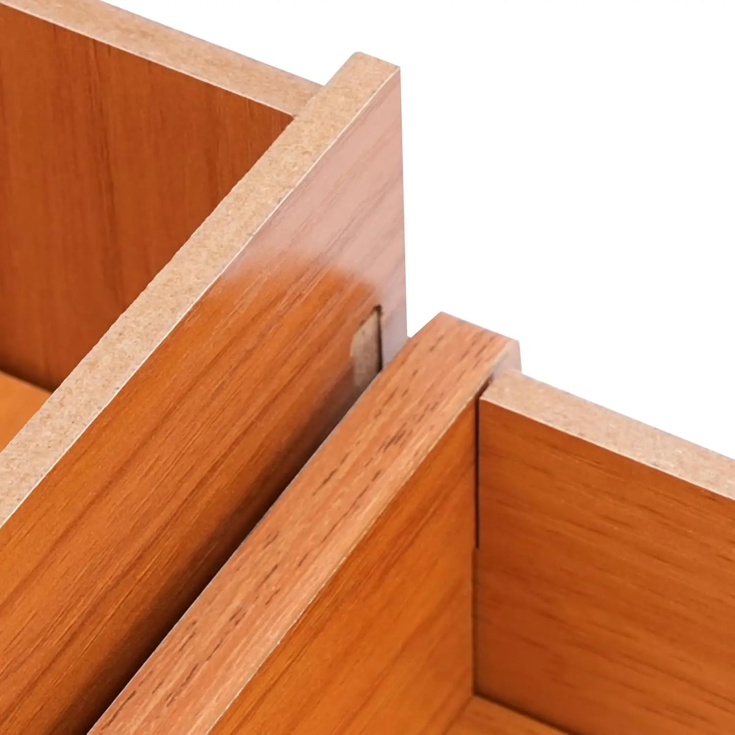 Computer Monitor Stand Desk With Storage,Wood Laptop Stand,Desk Organizer With Drawer For Office, Home, School