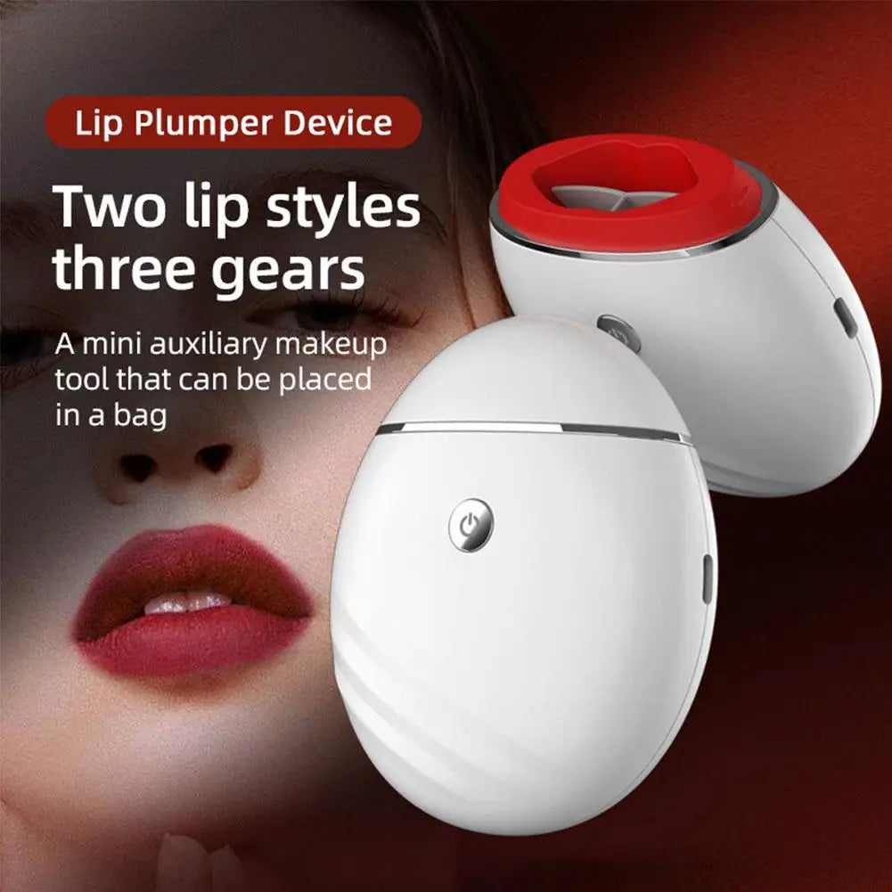 Lip Plumper Lip Enhancer Portable Electric Lip Beauty Beautiful Hydrating Lips Plumping Rechargeable Plump Sexy Lips Device T7P0