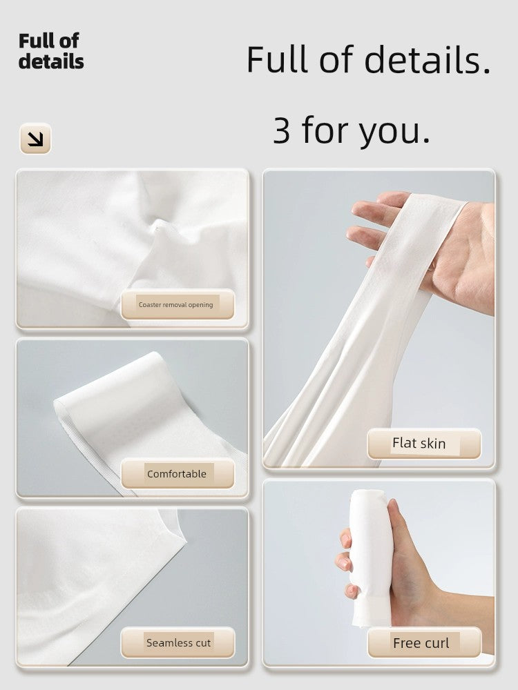 Disposable Women's Underwear Suit Women's Bra Travel Disposable Bra Business Trip Women's Daily Disposable Invisible Bra Push up