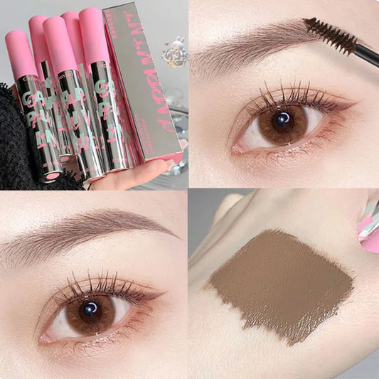 Brown Eyebrow Cream Korean Makeup Waterproof Long Lasting Natural Liquid Enhacer Dyeing Eyebrow Gel Shadow Tint Beauty Cosmetics