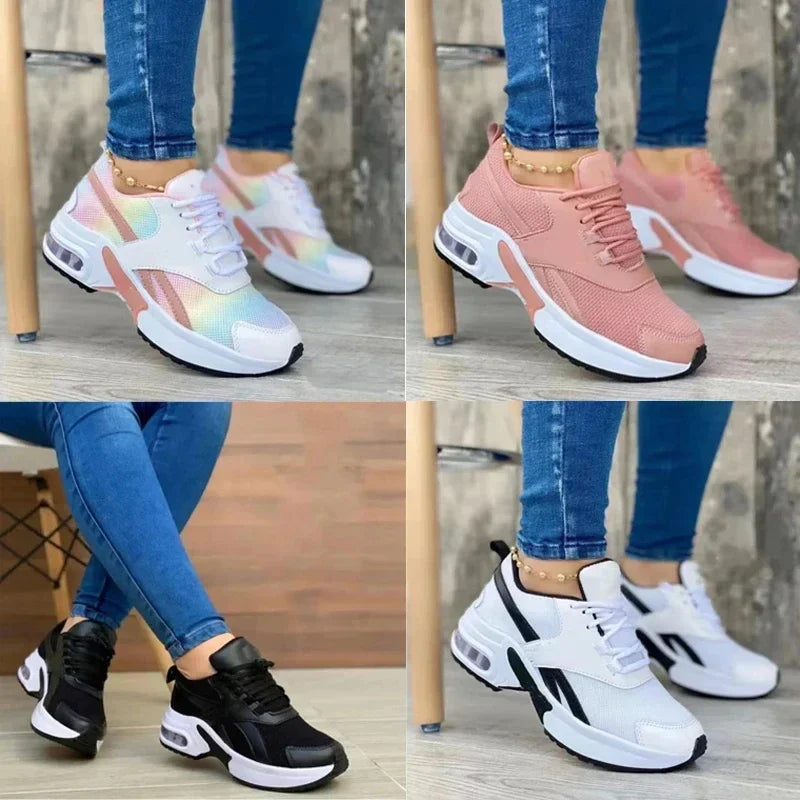 Fashion Women Sneakers Ladies Outdoor Running Shoes Breathable comfortable Women Casual Shoes Air Cushion Trainers Tennis Shoes