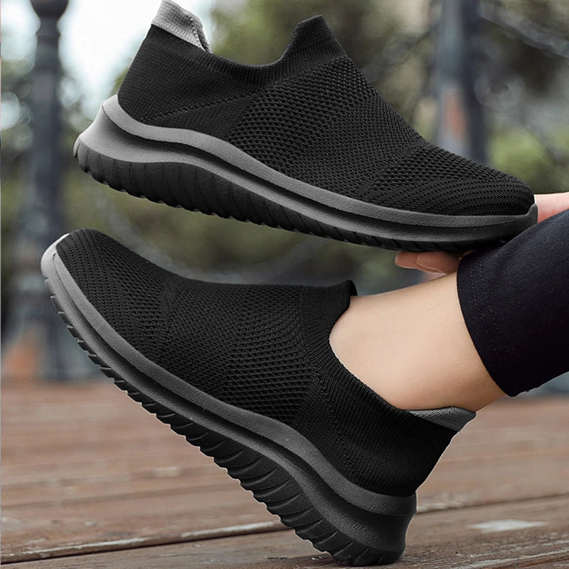 Xiaomi Youpin  Light Sneakers Women Men Cushioning Non Slip Hard Wearing Walking Jogging Elastic Retro Casual Running Shoes New