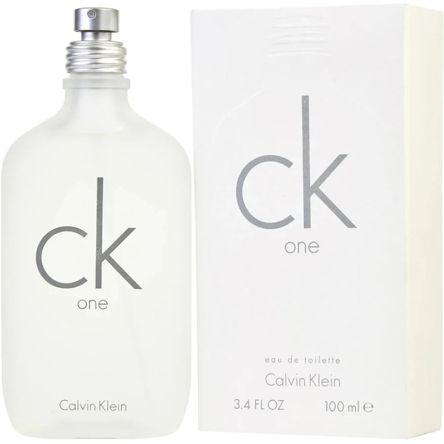 Calvin Klein CK ONE Unisex Eau de Toilette EDT Fresh Eau de Toilette Natural 100ml/200ml/300ml Fresh Long Lasting Scent Citrus