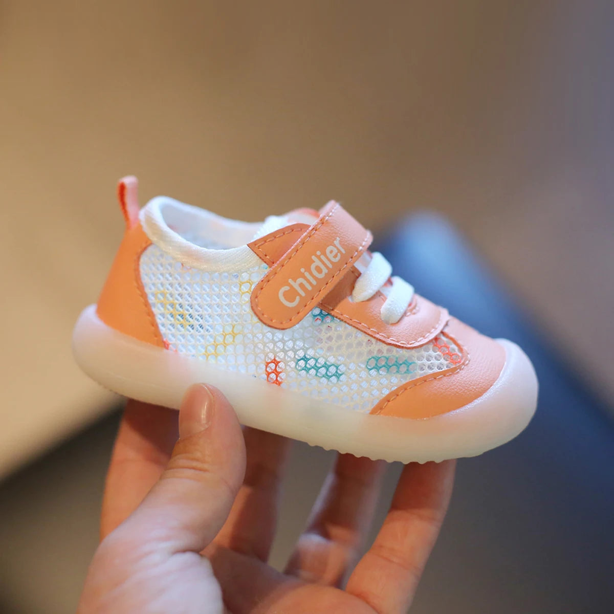 Baby Boys Girls Spring and Summer Single Mesh Breathable Baby Shoes Non-slip Soft Bottom Toddler Shoes