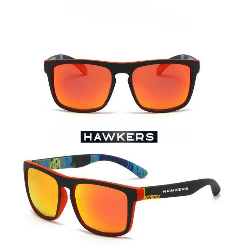 HAWKERS Men's and Women's Fashion UV400 Protective Polarization Sunglasses, Outdoor Sunglasses, Hunting, Fishing, Driving