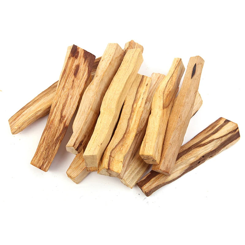 1Pc Peruvian Holy Wood Palo Santo Aura Spiritual Cultivation Aromatherapy Burning Releases a Unique Aroma for Yoga