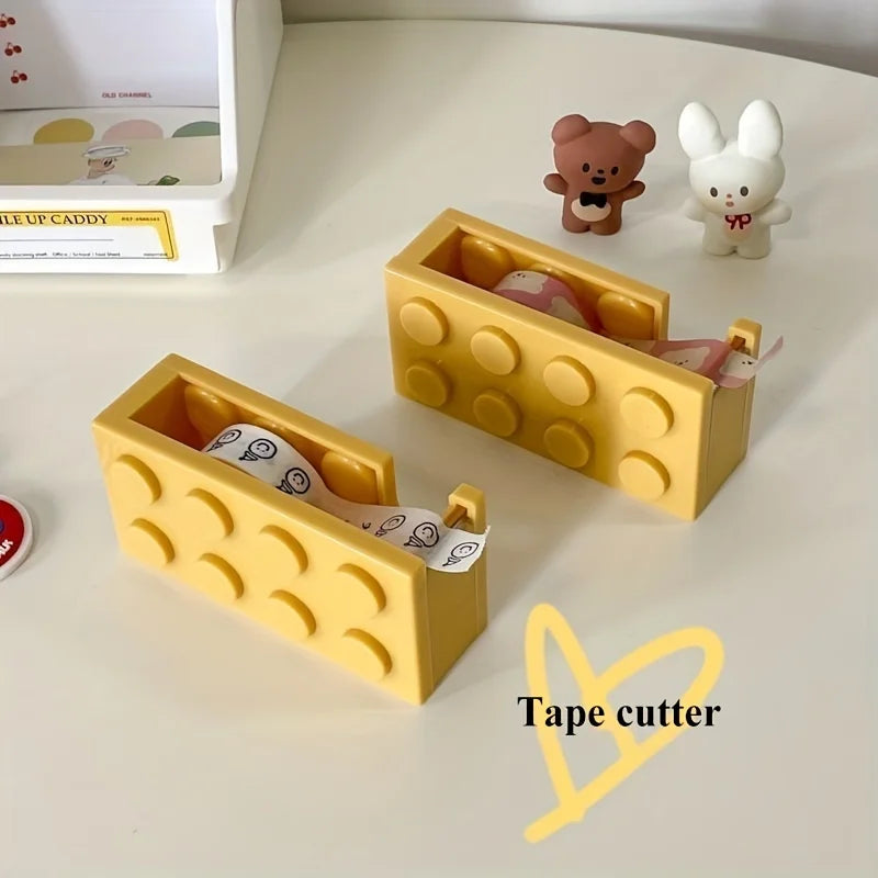 MOHAMM 1pc Tape Dispenser Holder Cutter for Office Student Tape Box Gift Stationery