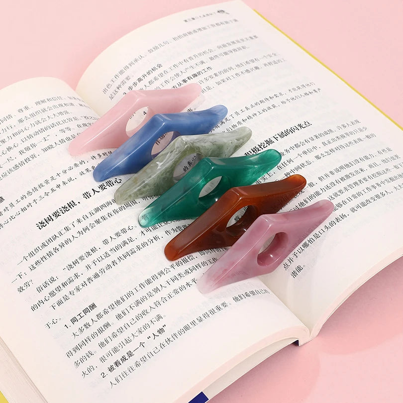 Thumb Book Support Convenient Bookmark School Supplies Reading Aids Book Accessories Spreader Marque Page Book Page Holder