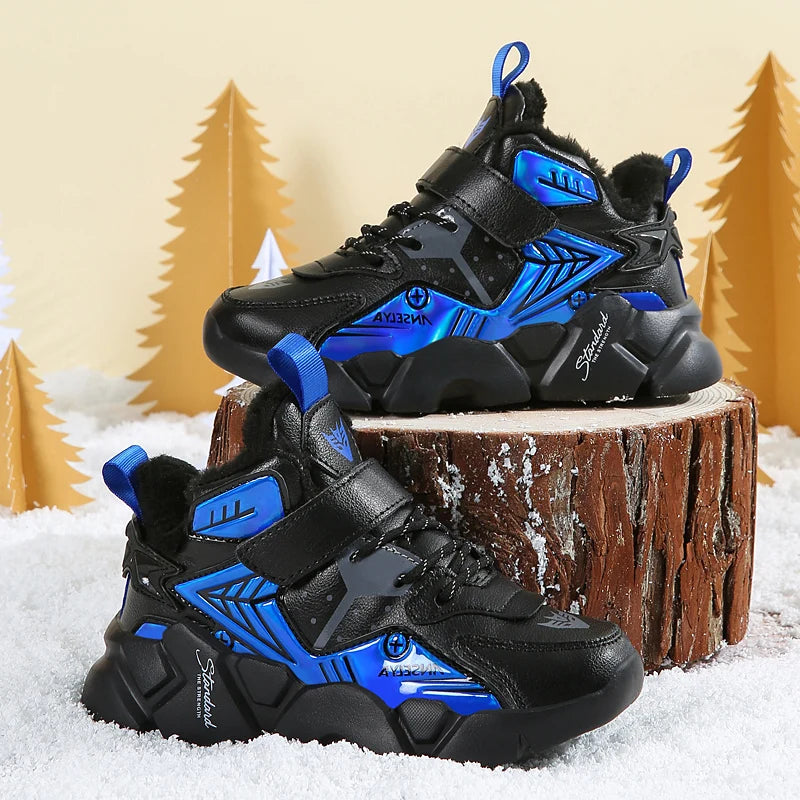 Kids Snow Boots for Boys Girls High Quality Winter Warm Waterproof Children Fashion Sport Shoes Sneakers Girls Snow Boots