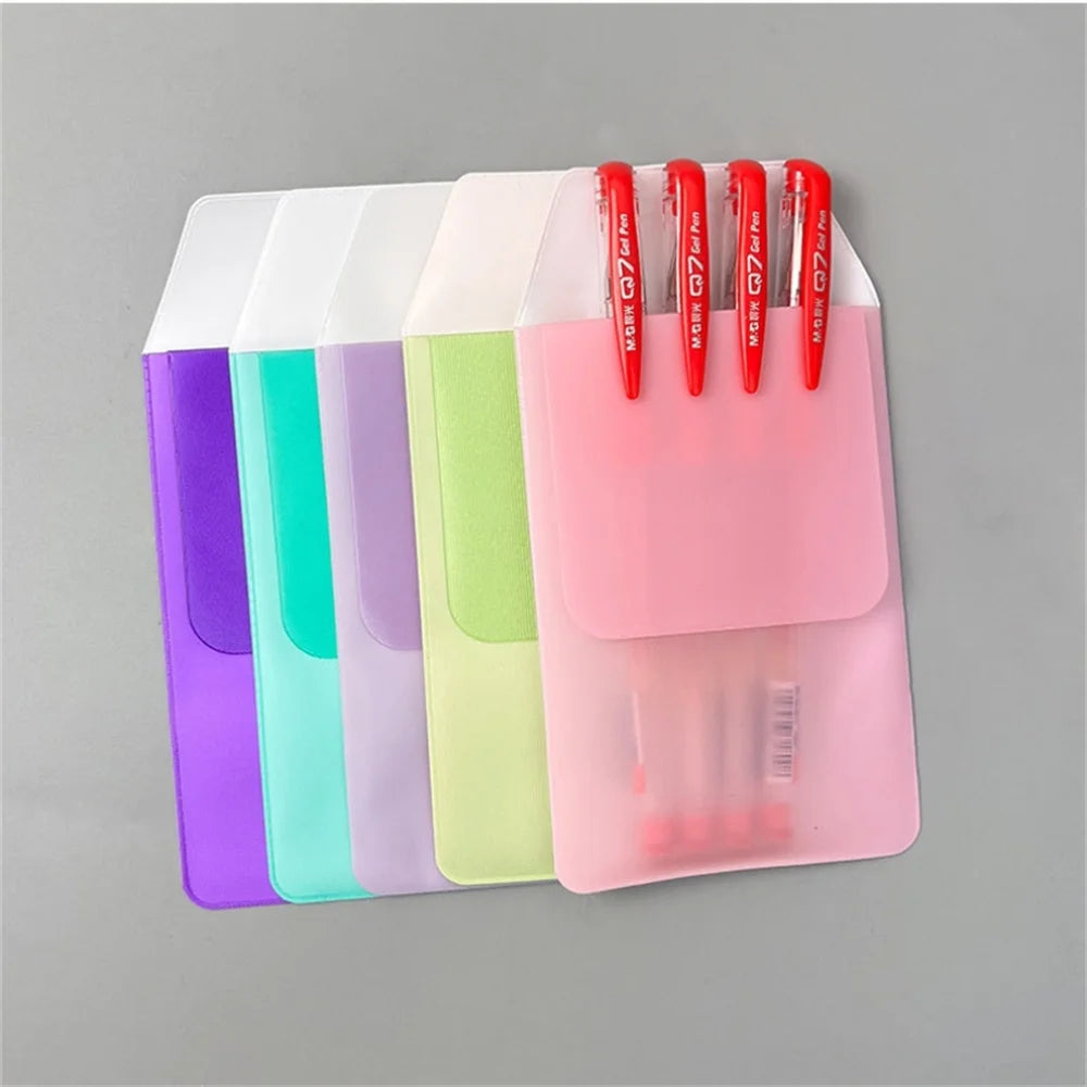 Pvc Pencil Bags For Clothes Pocket Doctor Nurse Staff Leak-Proof Pen Pouch Hospital Office Business Pen Holder Pencil Case