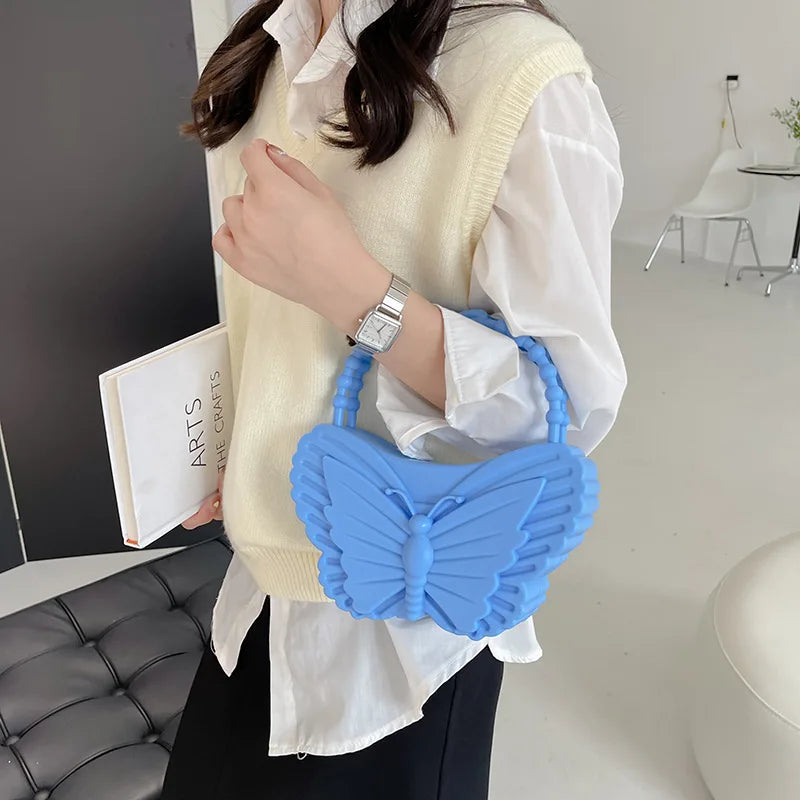 Butterfly Evening Bag Handbag and Purse 2024 New Trendy Ladies Clutch Bag High Quality