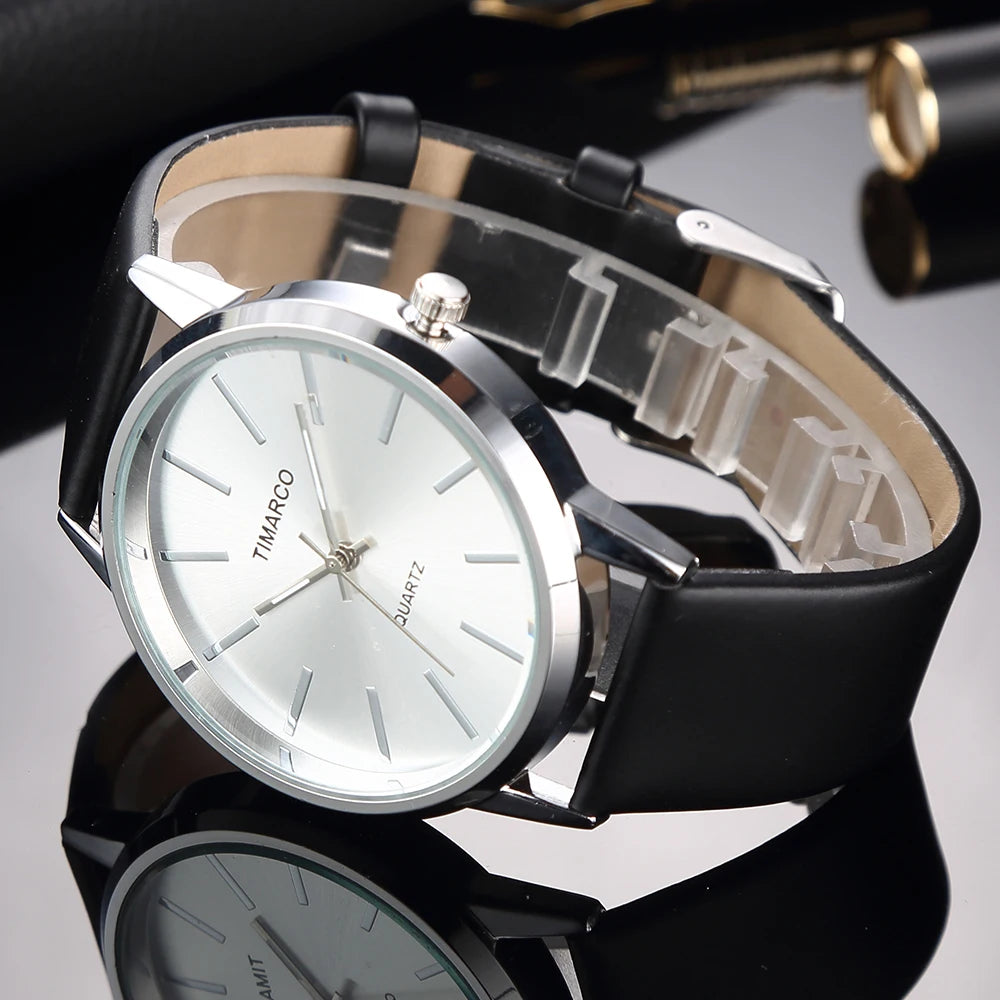 Luxury Women Watches 2023 New In Stylish Silver Minimalist Business Elegant Ladies Quartz Watch Leather Steel Clock Reloj Mujer