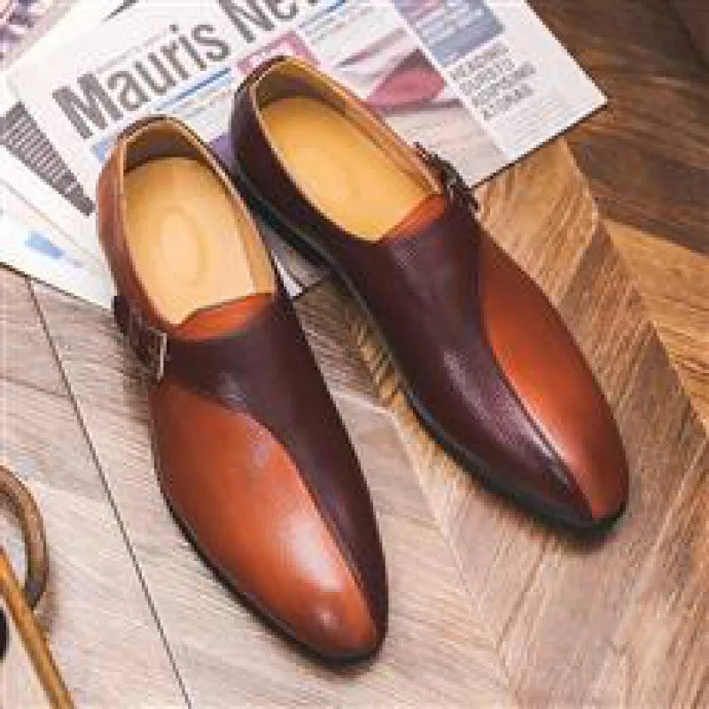 Italian Men's Leather Dress Fashion Business Formal Wear Dress Men's Formal Wear Dress Shoes