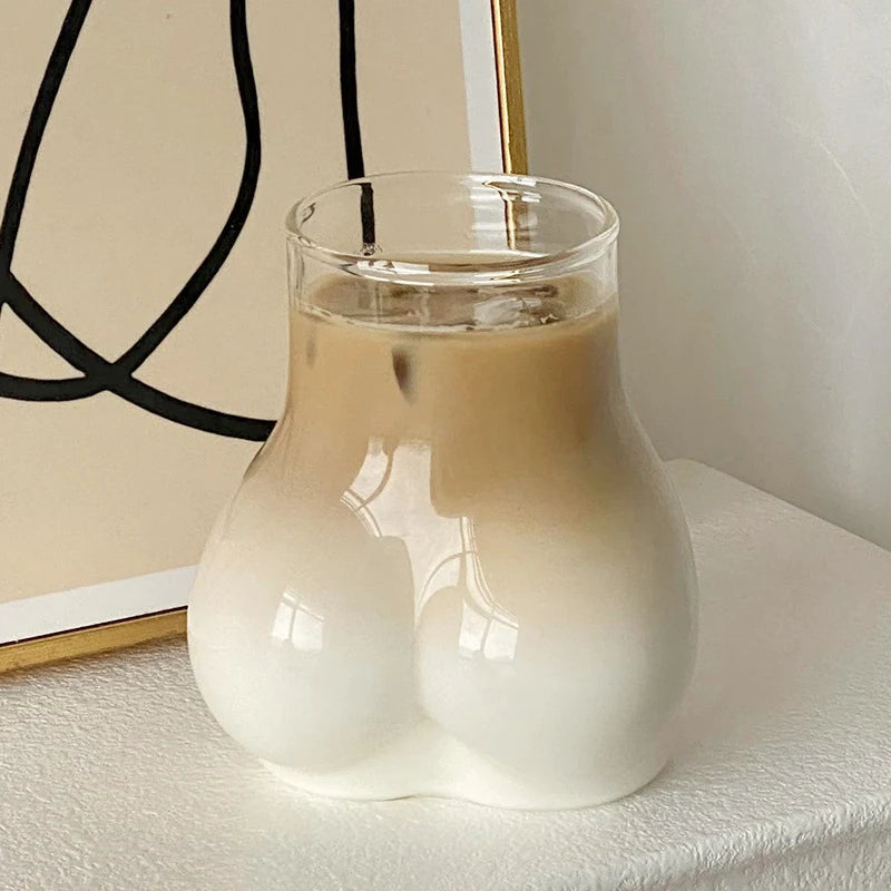 Cute Body Ass Butt Shot Glasses Coffee Milk Mug Beer Juice Wine Tea Whiskey Drinking Cup High Grade Party Funny Sex Mug Gift