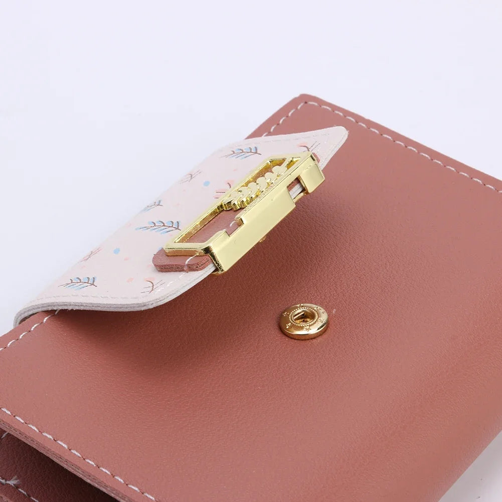 2023 Fashion Ultra-thin Wallet Short Wallet for Woman Mini Coin Purse Ladies Clutch Small Wallet Female Pu Leather Card Holder