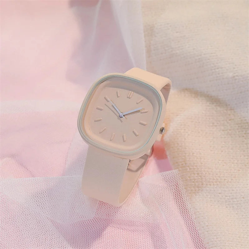 Fashion Women's Watches Brand Sport Style Ladies Watch Leather Watch Women Girls Female Quartz Wristwatches Montre Femme Clock