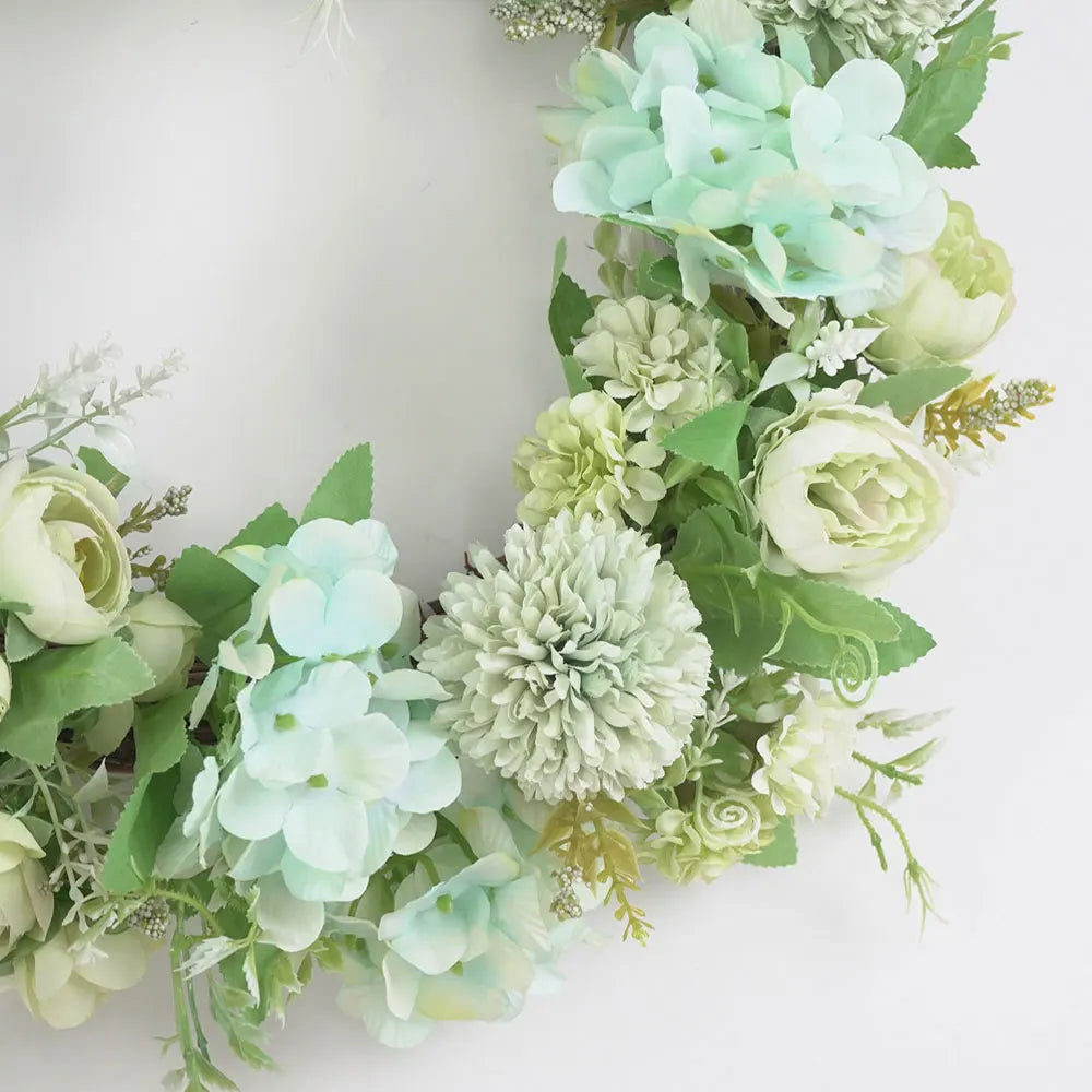 Peony Wreath Flower Wreath Front Door Fall Wreath Autumn Wreaths For Wedding Wall Indoor Outdoor Decor