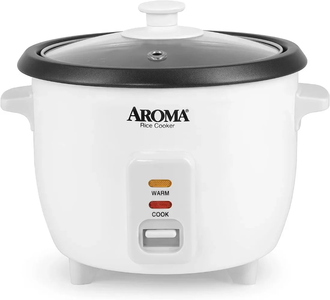 Housewares 6-Cup (Cooked) / 1.5Qt. Rice & Grain Cooker (ARC-363NGB),Black & Aroma 6-cup (cooked) 1.5 Qt. One Touch